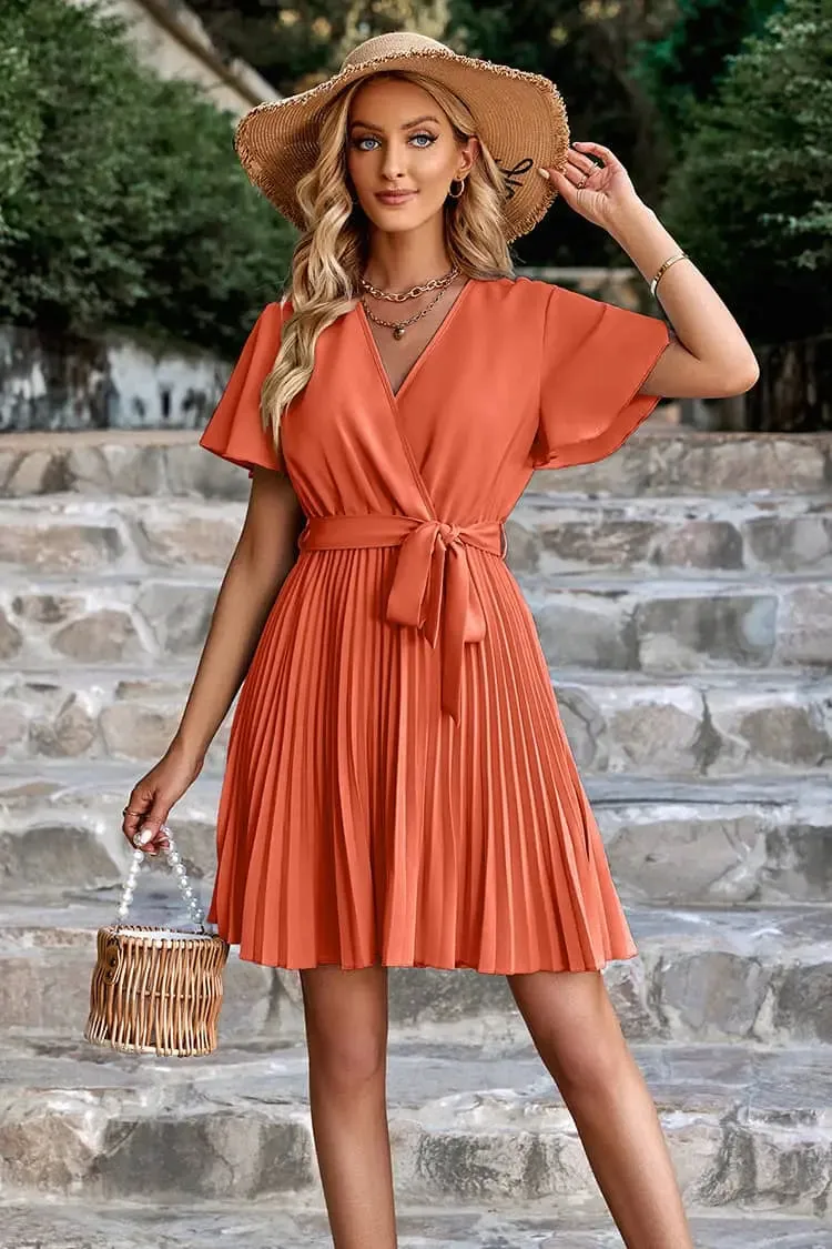 Midi Pleated Dress