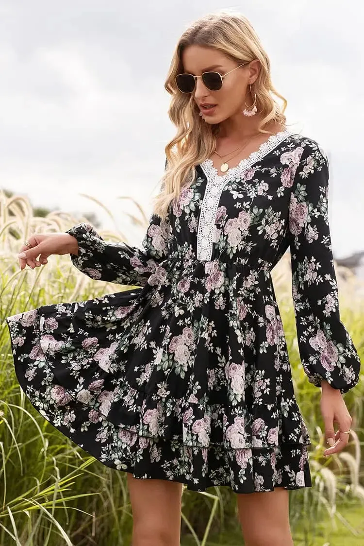 Mini Floral Dress
