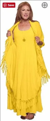 Moroccan Magic Dress with Fringe