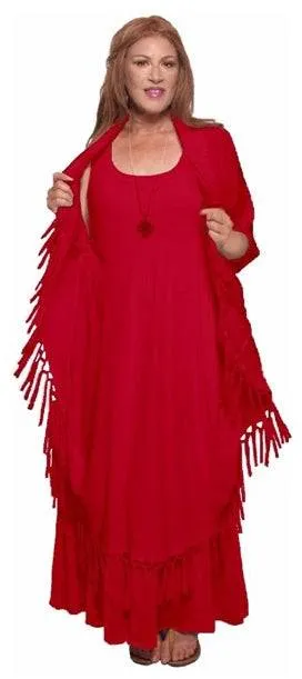 Moroccan Magic Dress with Fringe