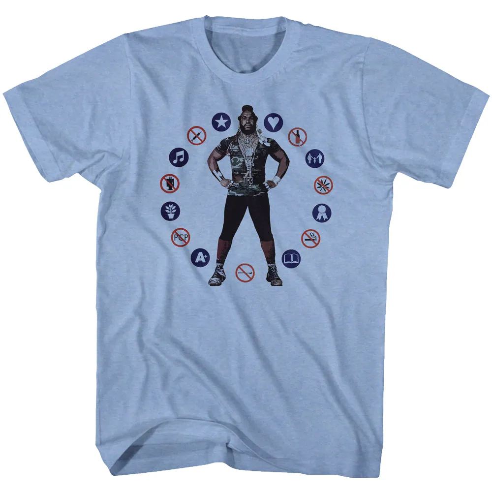 Mr. T No Way Sucka Men's T-Shirt