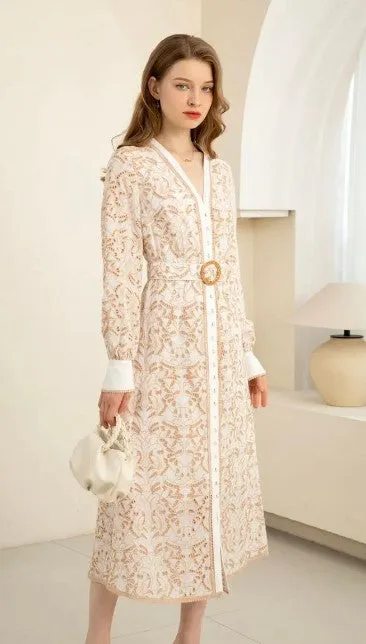Naomi Embroidery dress