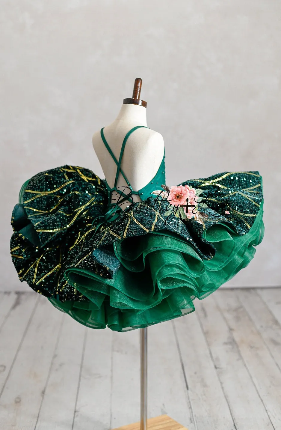 New. Nutcracker Dance Green Petal 6-7 year