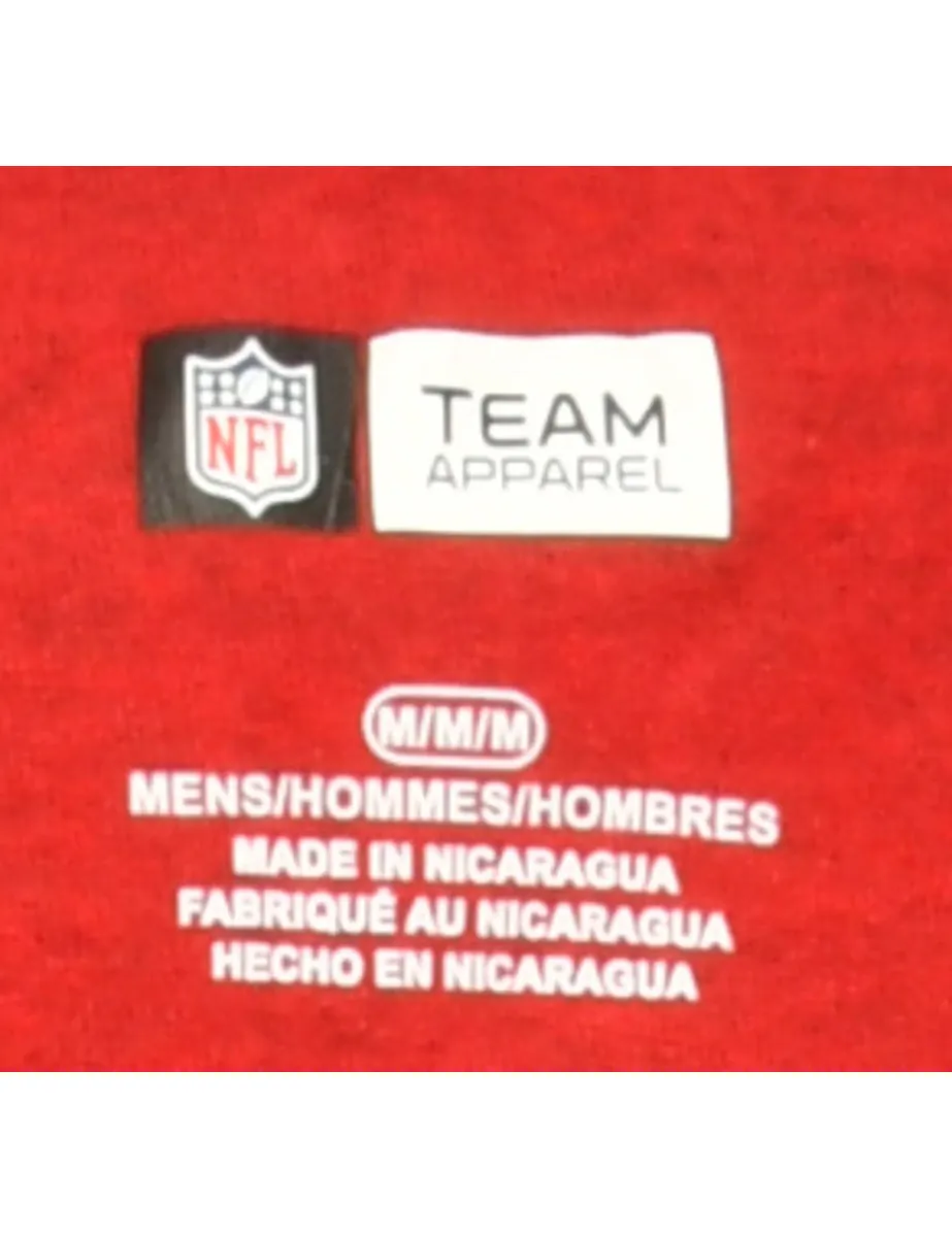 NFL Red Sports T-shirt - M