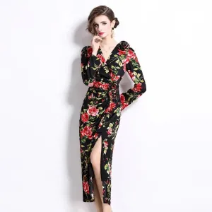 Nightingale Whisper Midi Dress