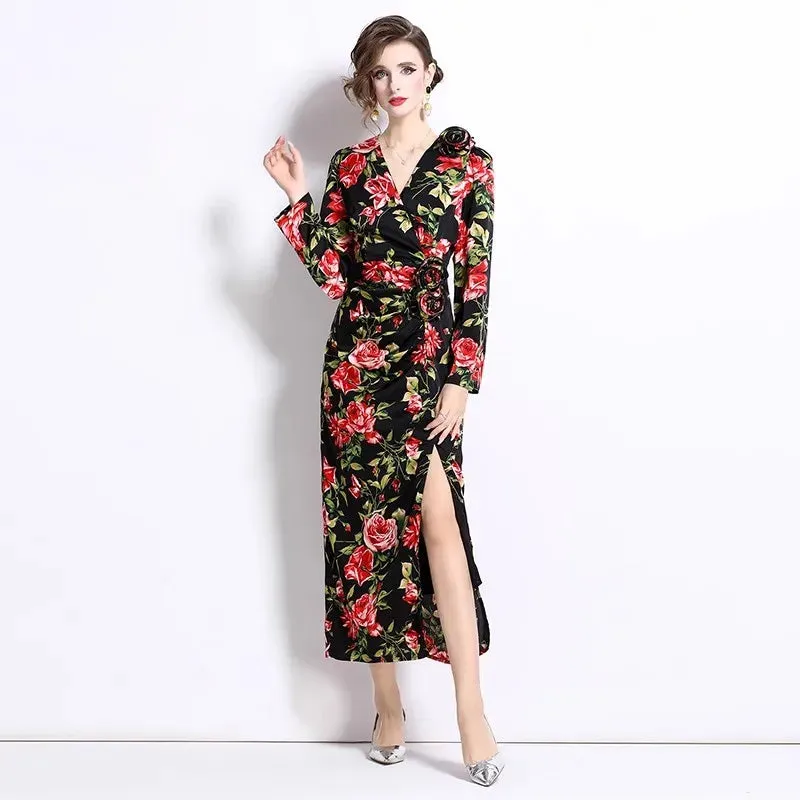 Nightingale Whisper Midi Dress
