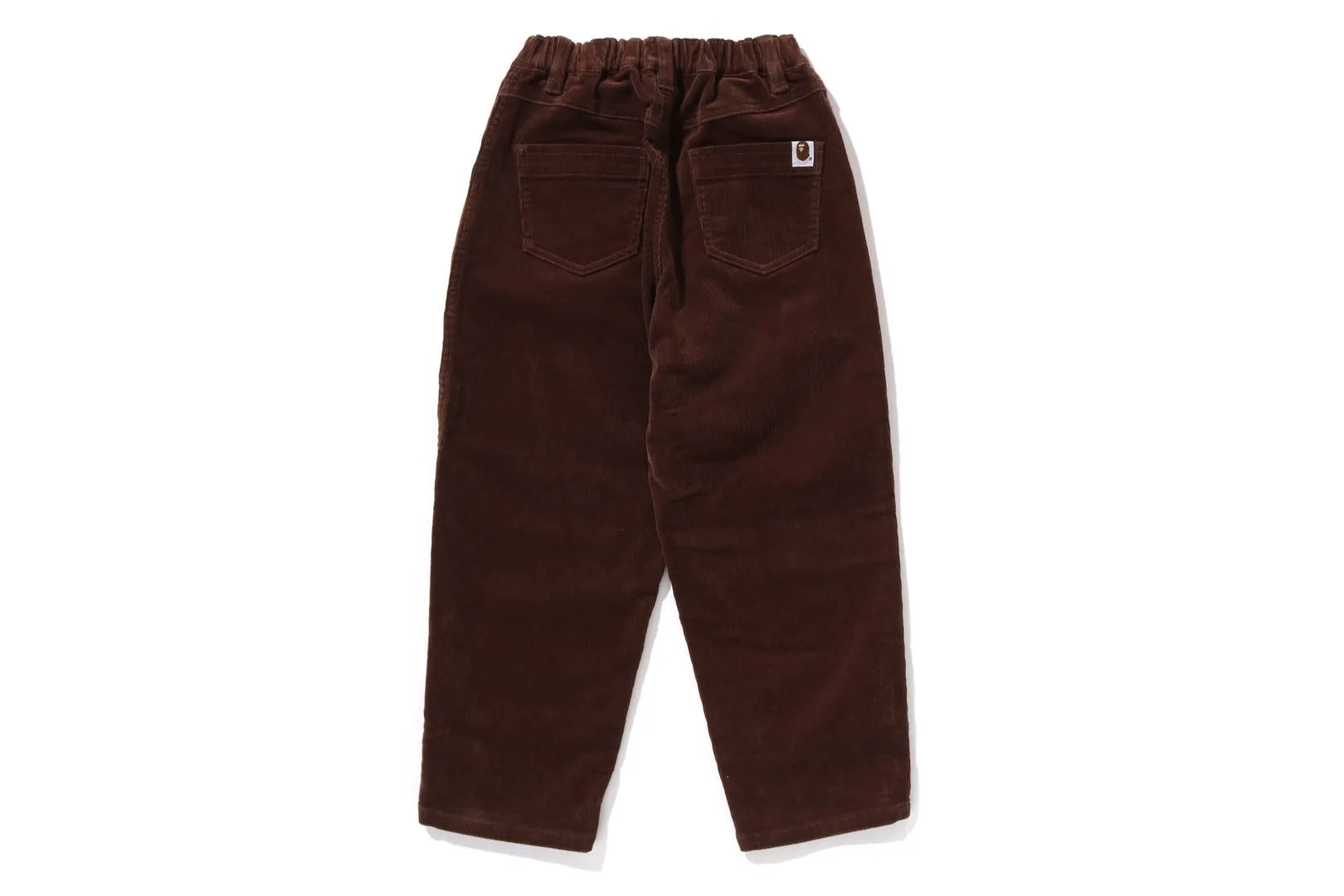 ONE POINT CORDUROY CURVED PANTS