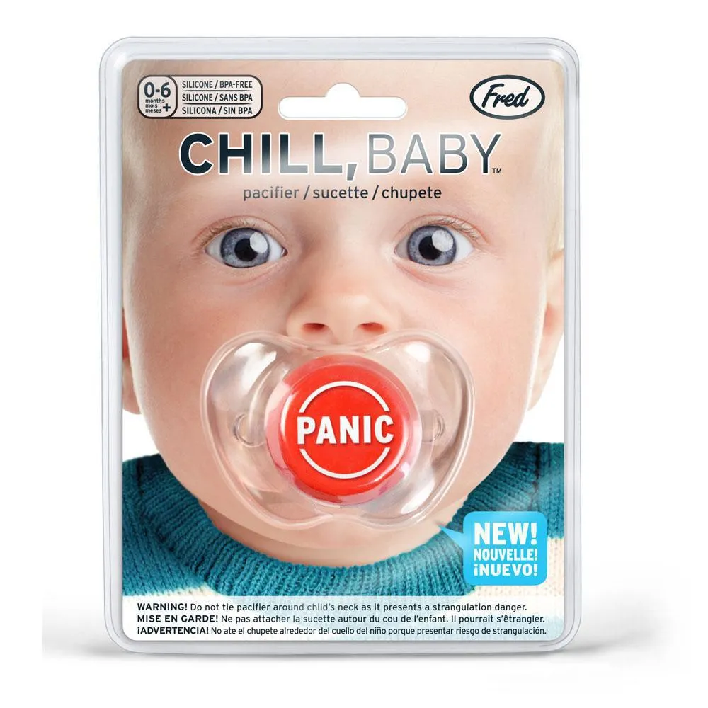 Panic Button Pacifier