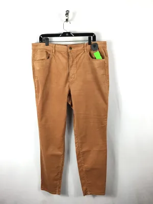 Pants Corduroy By Loft In Orange, Size: 16
