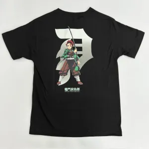 Primitive X Demon Slayer Tanjiro Dirty P Short Sleeve T-Shirt - Black