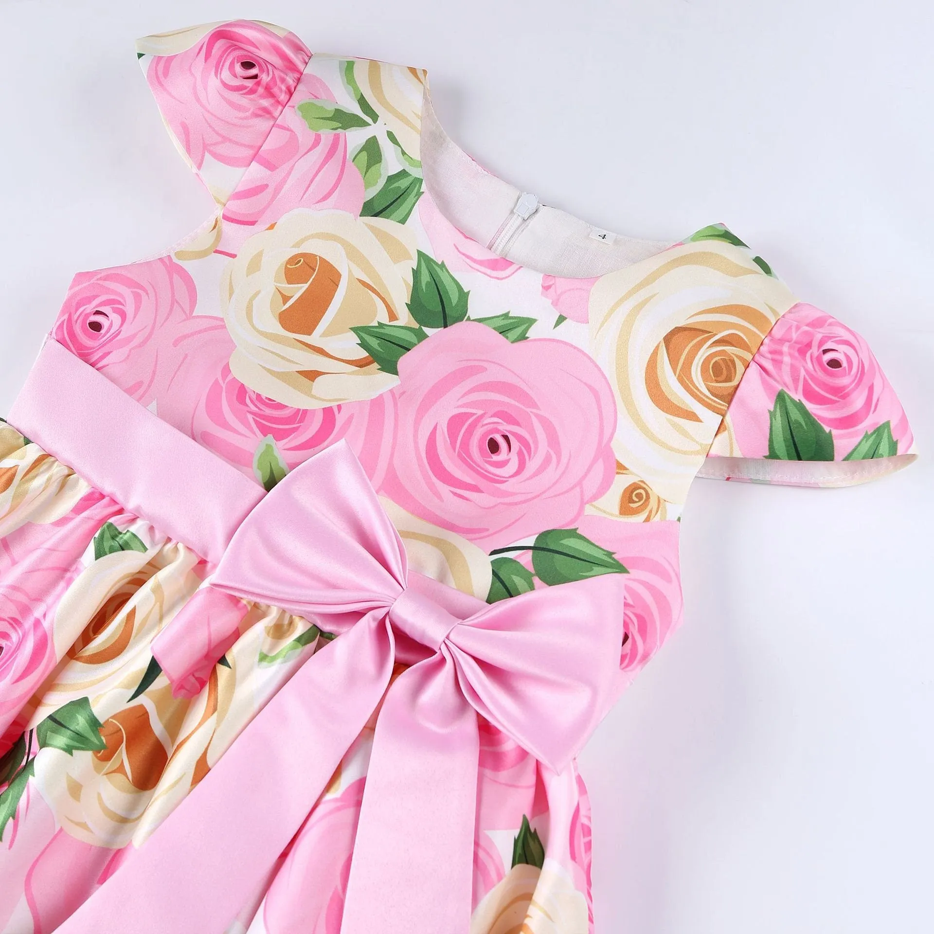 Princess Floral Dress for Girls