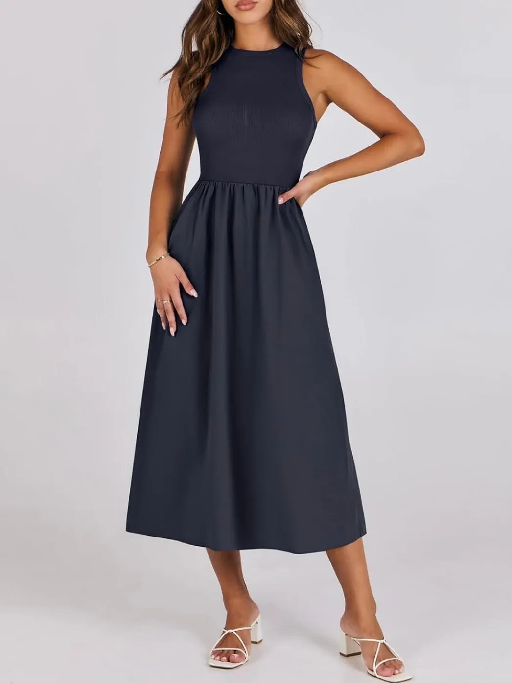 Racerback midi dress