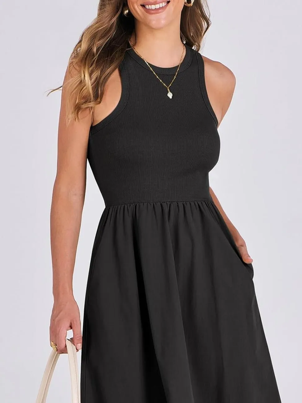 Racerback midi dress