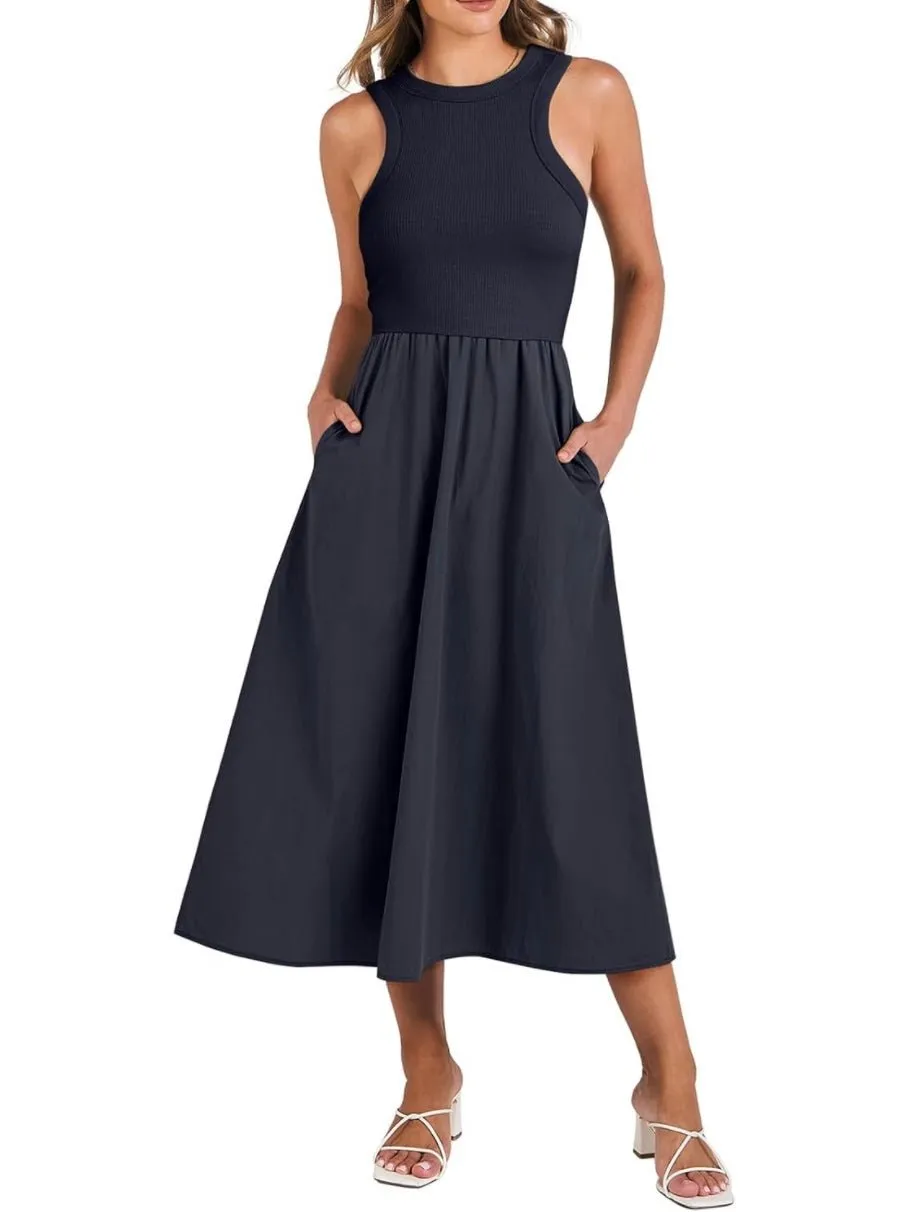 Racerback midi dress