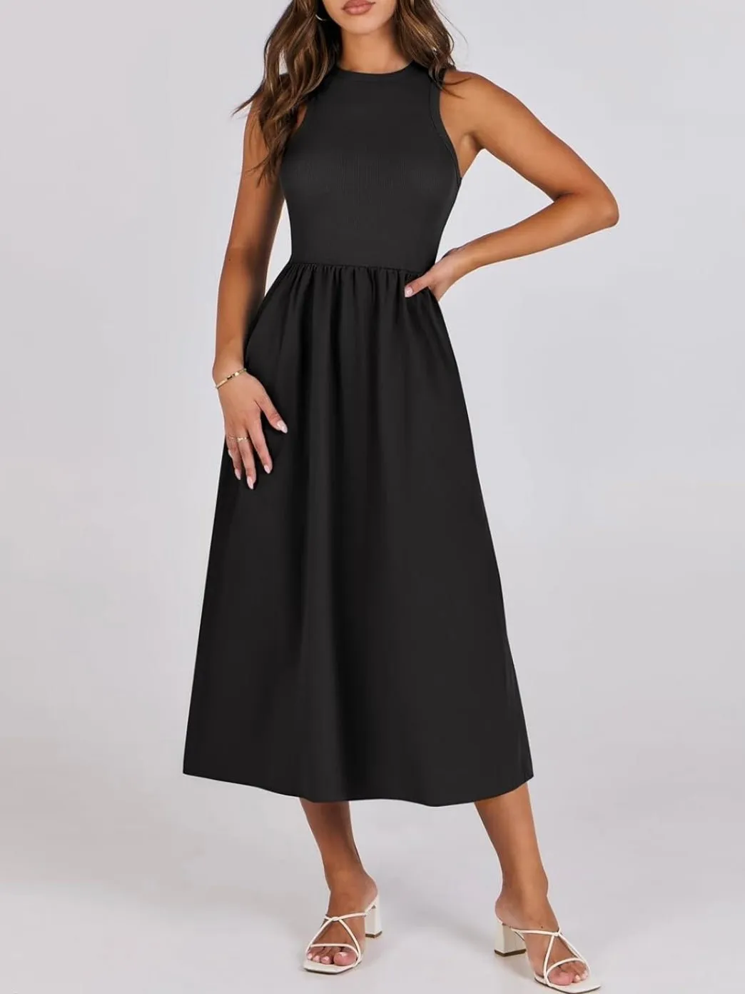 Racerback midi dress
