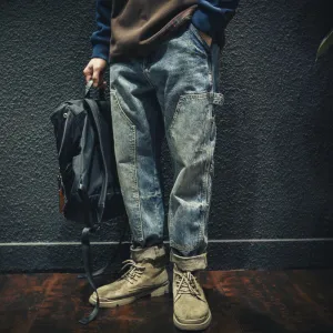 Retro Men's Loose Jeans P0005