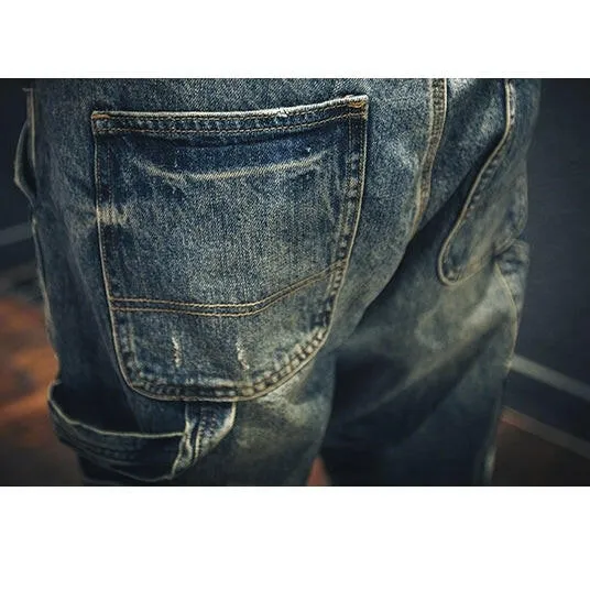 Retro Men's Loose Jeans P0005