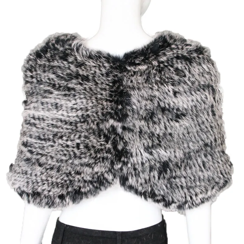 Rex Rabbit Fur Shawl