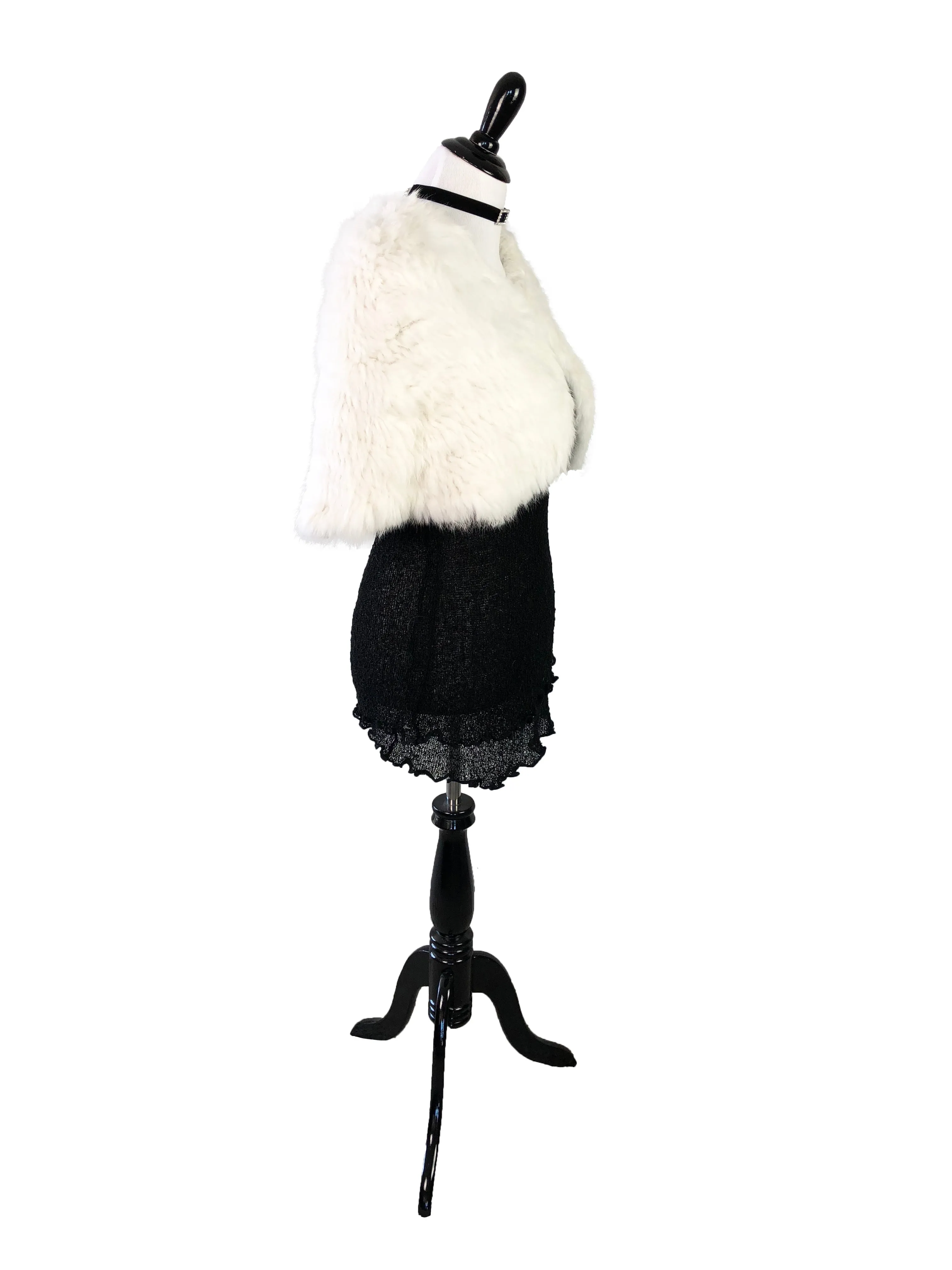 Rex Rabbit Fur Shawl