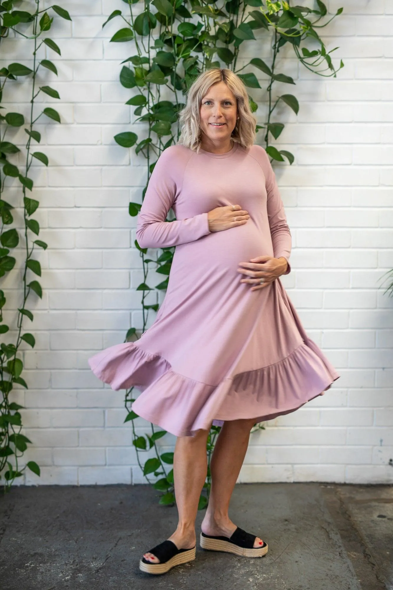 The Dahlia Dress - Lilac