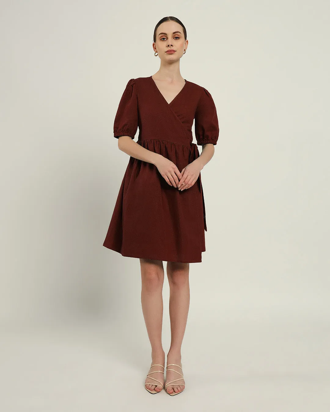 The Inzai Rouge Cotton Dress