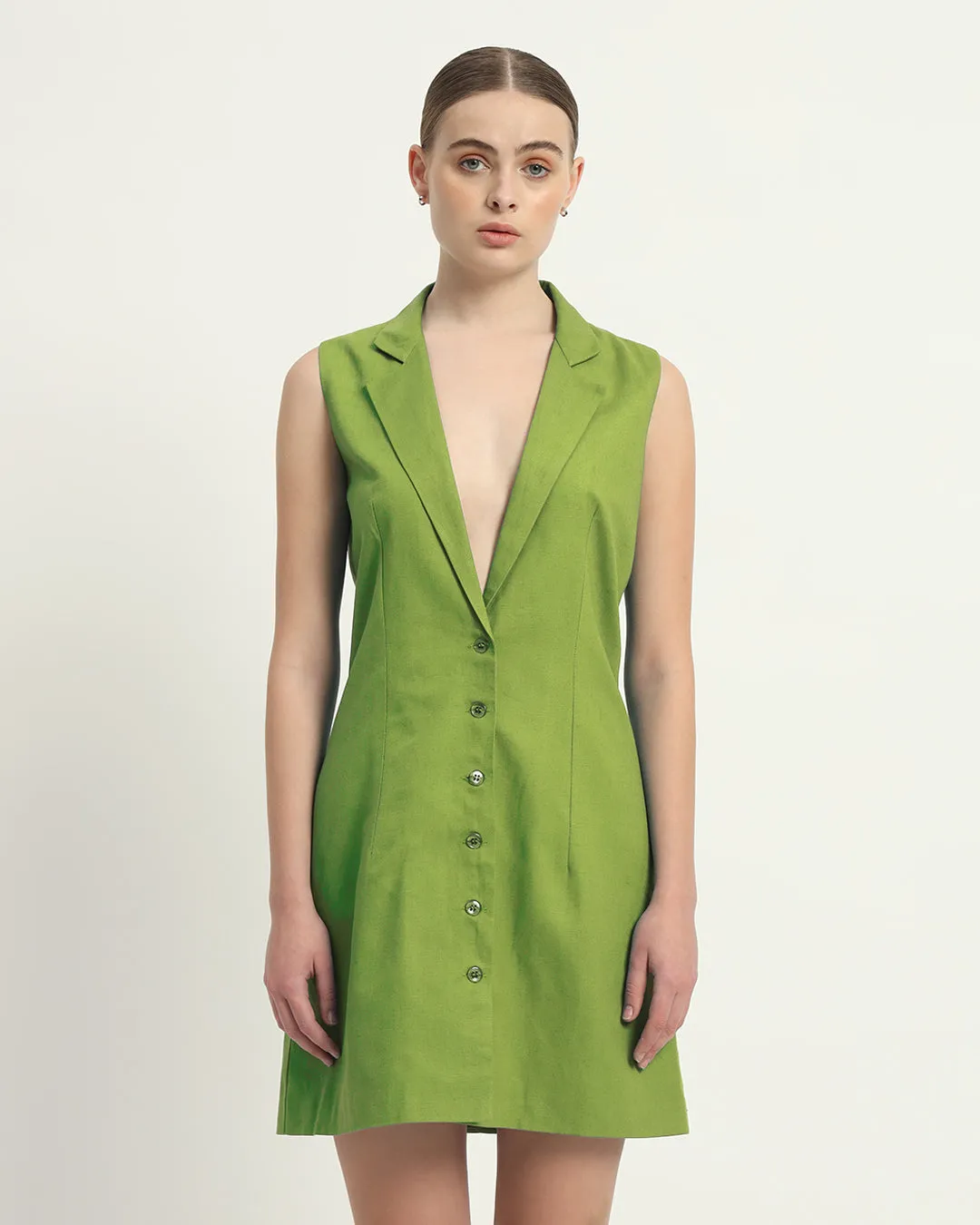The Vernon Fern Cotton Dress