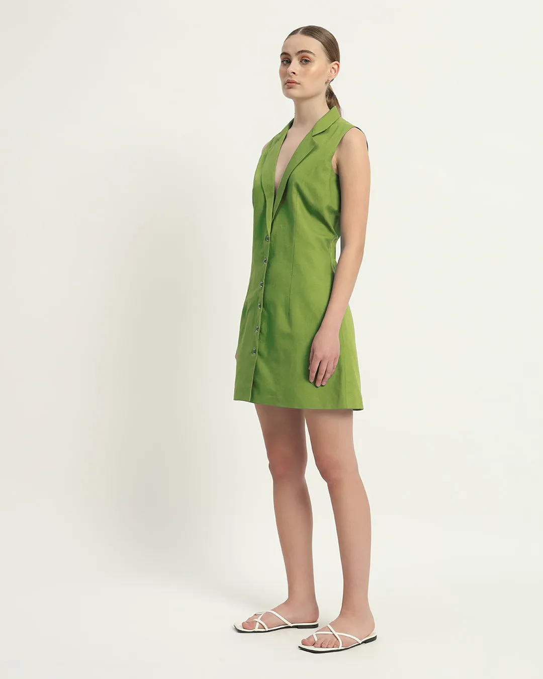 The Vernon Fern Cotton Dress