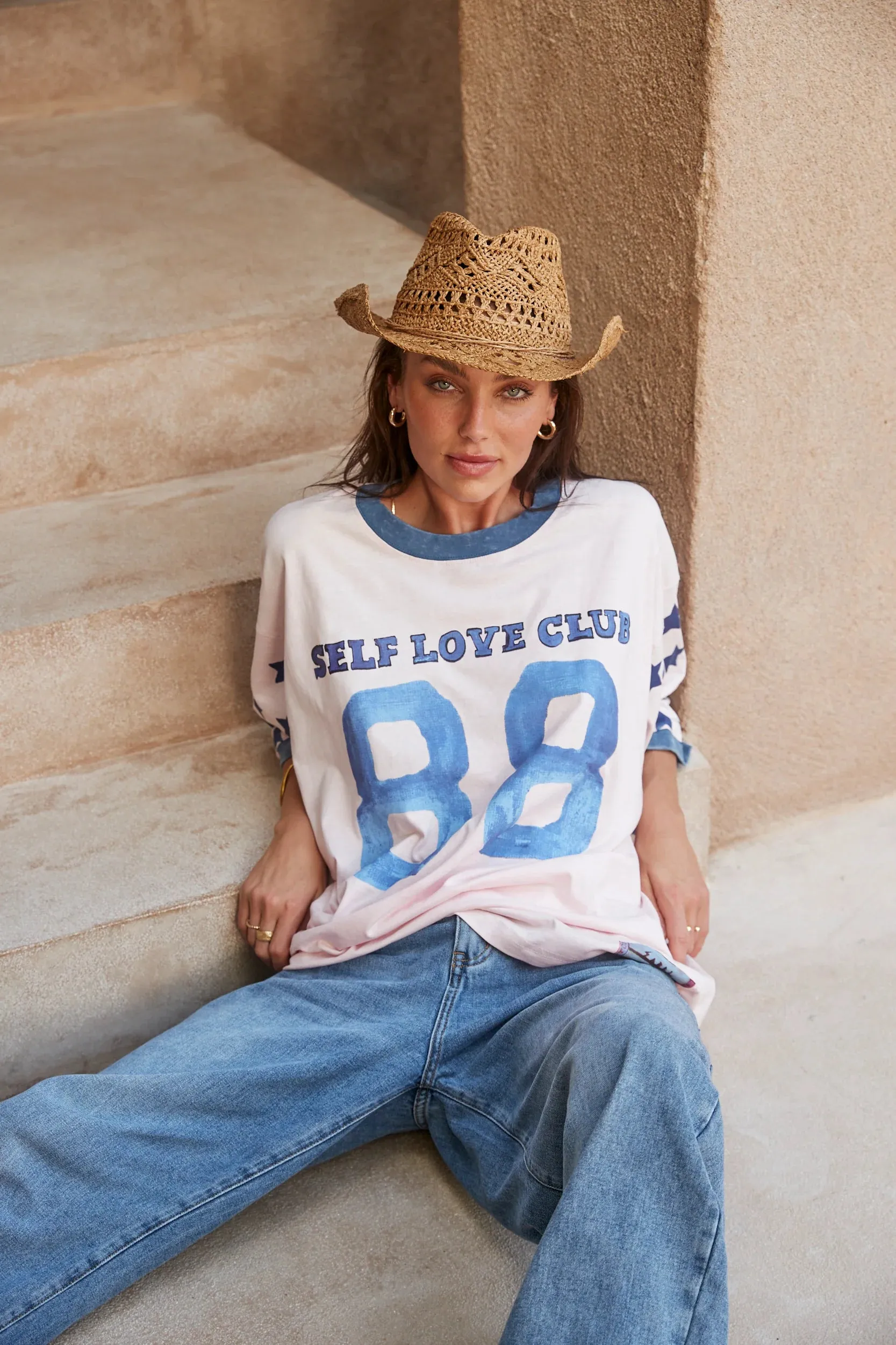 THE VERY OVERSIZED YOU CUTE TEE - PINK