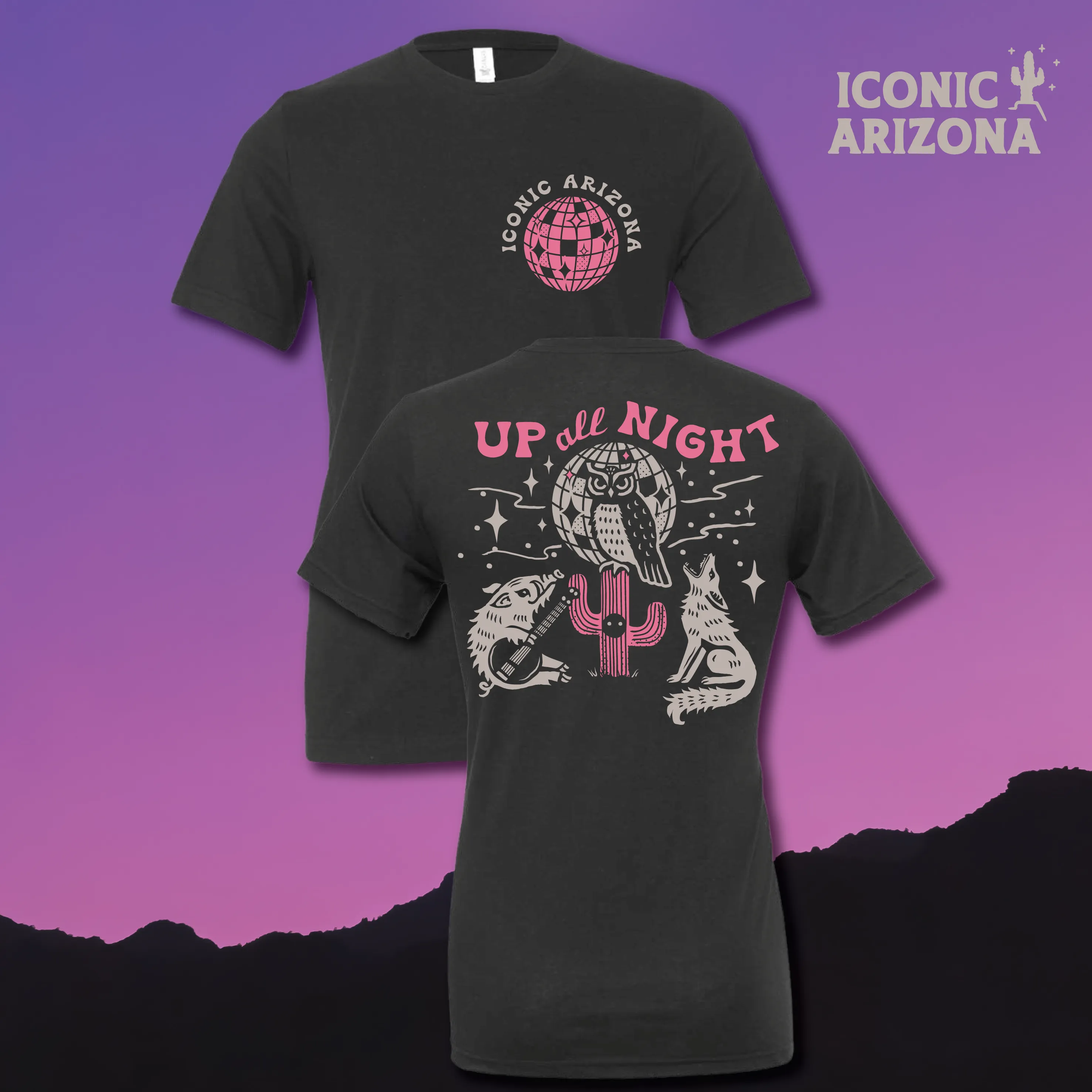 Up All Night Unisex Tee