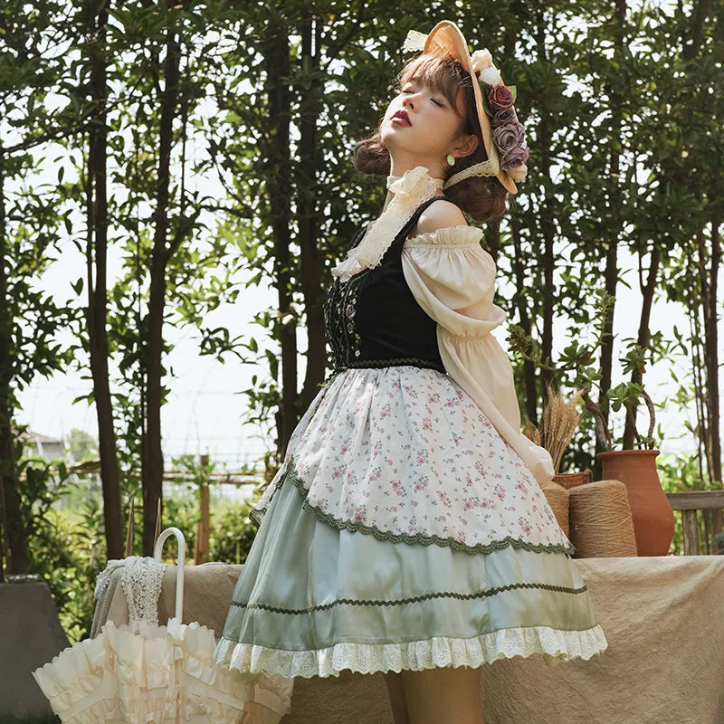 Vintage Remake Bavarian Heidi Dress