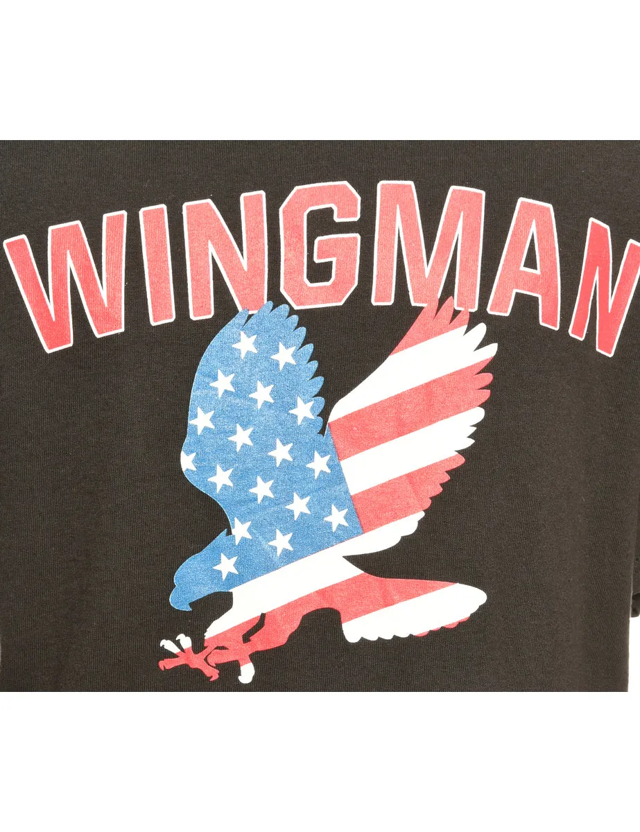 Wingman Printed T-shirt - M