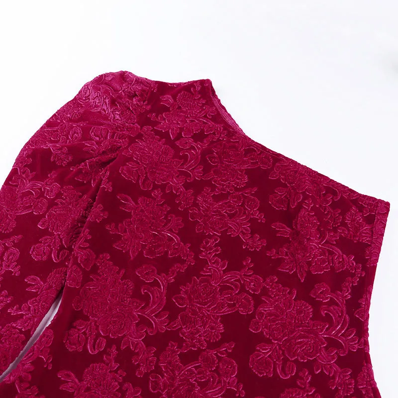 Women's One Shoulder Bodycon Elastic Mini Dress