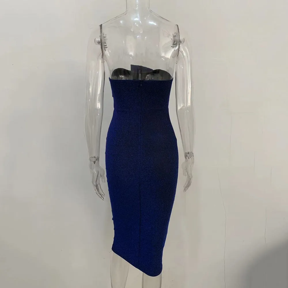 Women's Sheath Off-Shoulder Midi A-Line Dress