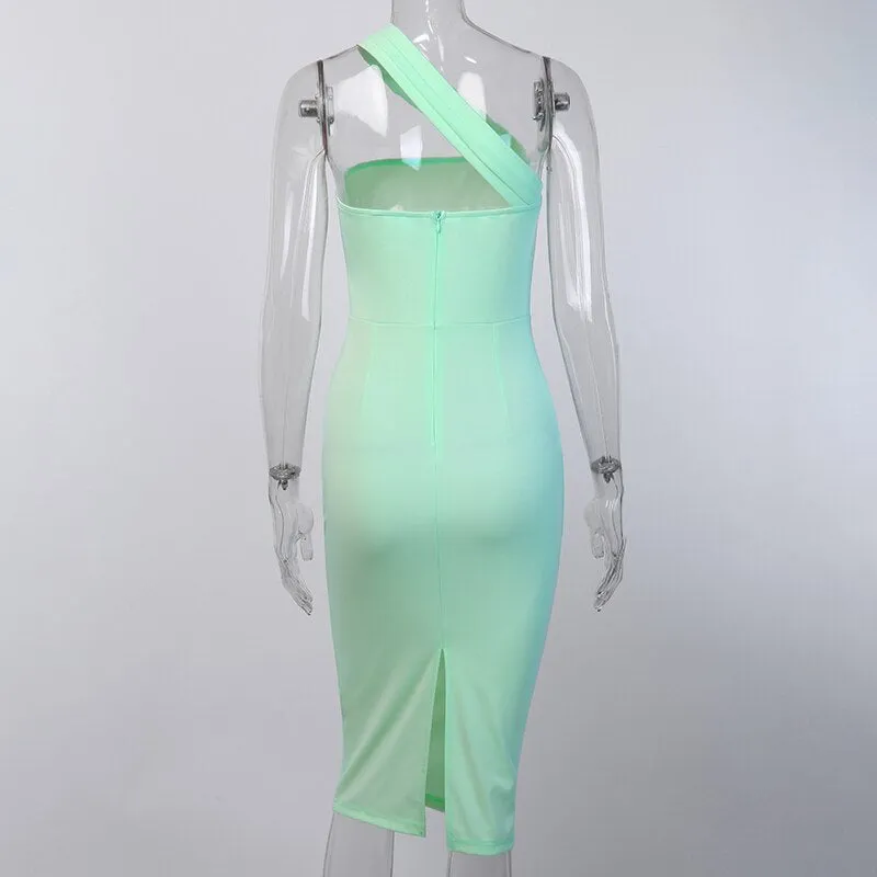 Women's Sleeveless Elastic Bodycon Dress