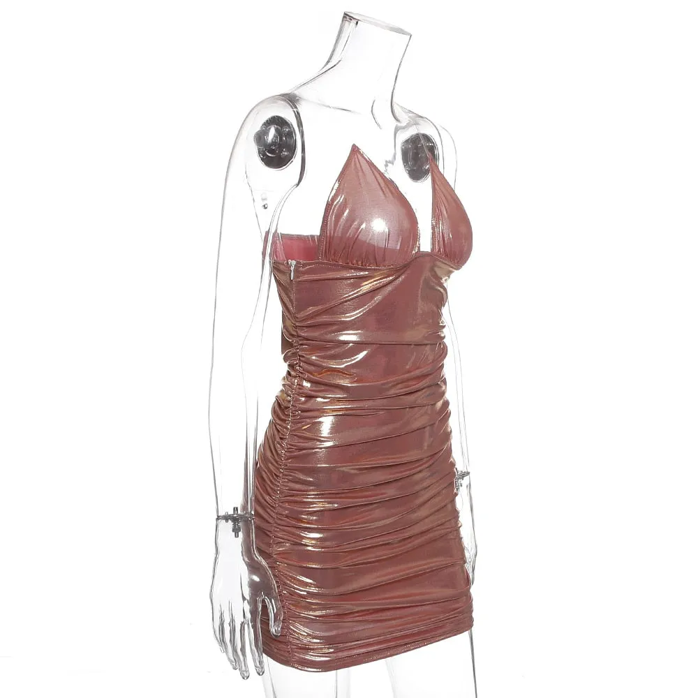 Women's Slim Sleeveless Mini Dress
