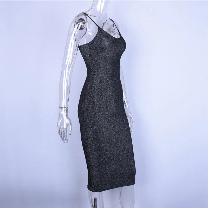 Women's Summer Backless Bodycon Long Dress