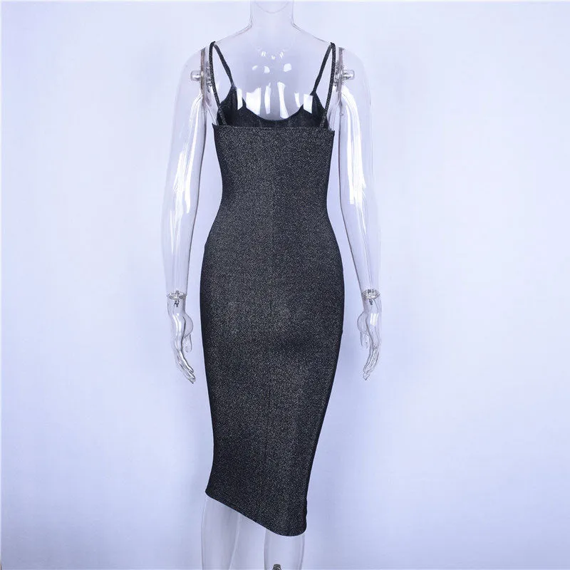 Women's Summer Backless Bodycon Long Dress
