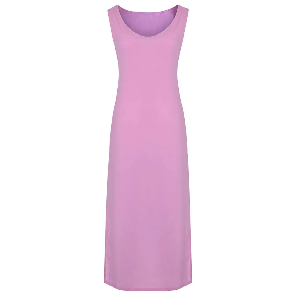 Women's Summer Beach Sleeveless Long Dress