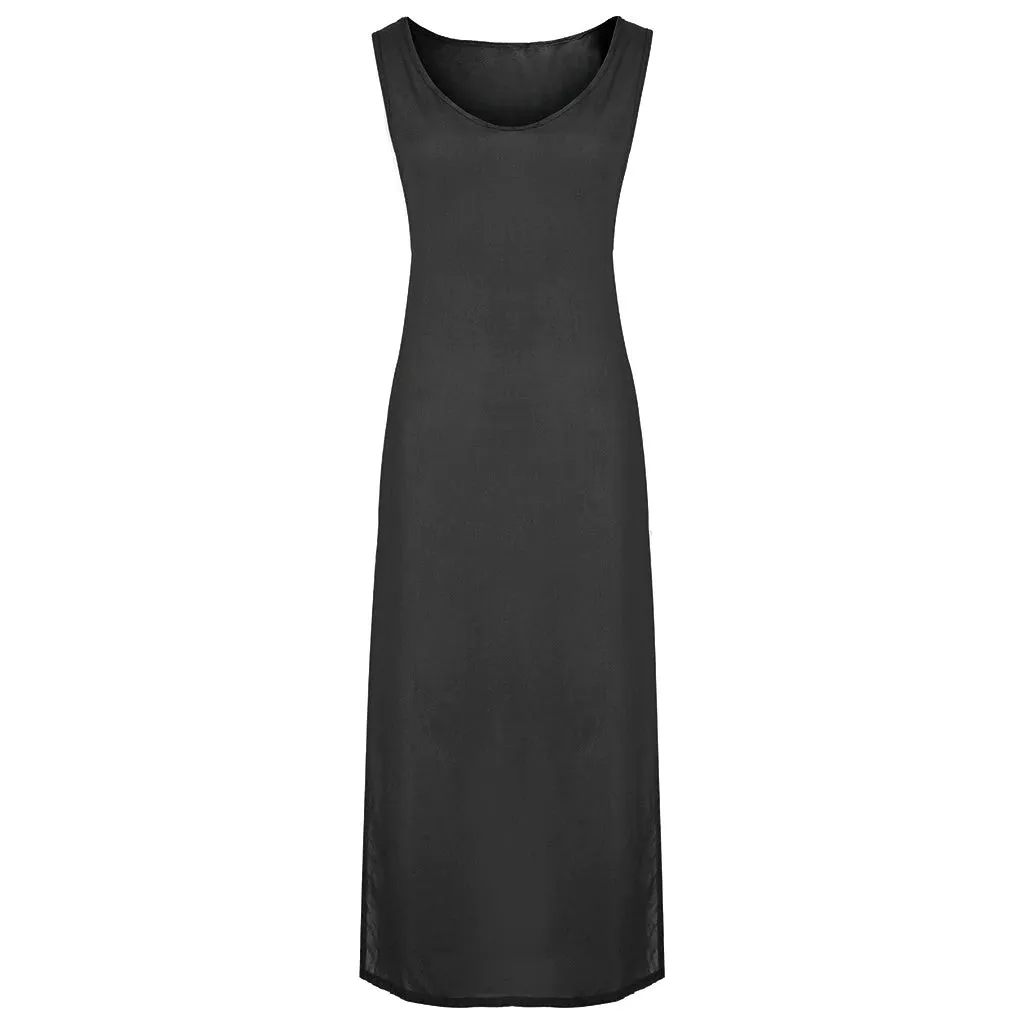 Women's Summer Beach Sleeveless Long Dress