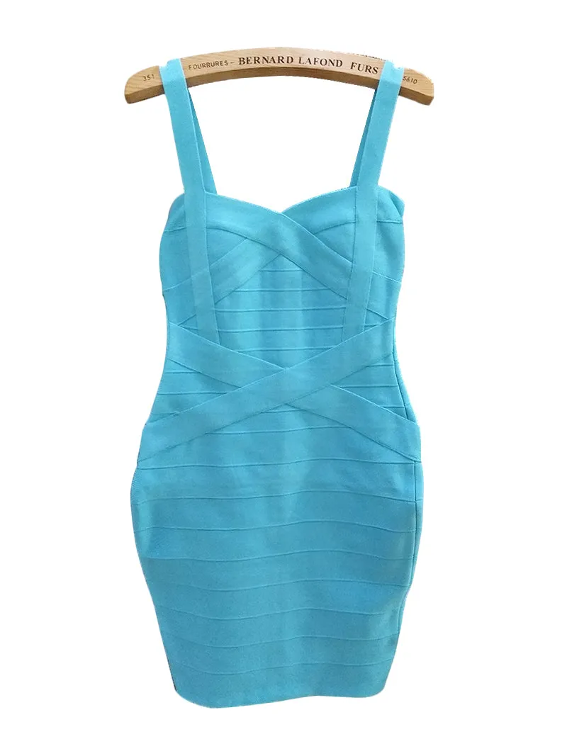 Women's Summer Sheath V-Neck Polyester Dress