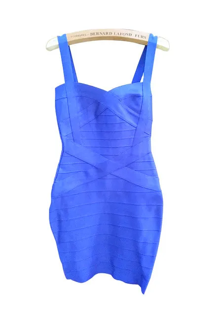 Women's Summer Sheath V-Neck Polyester Dress