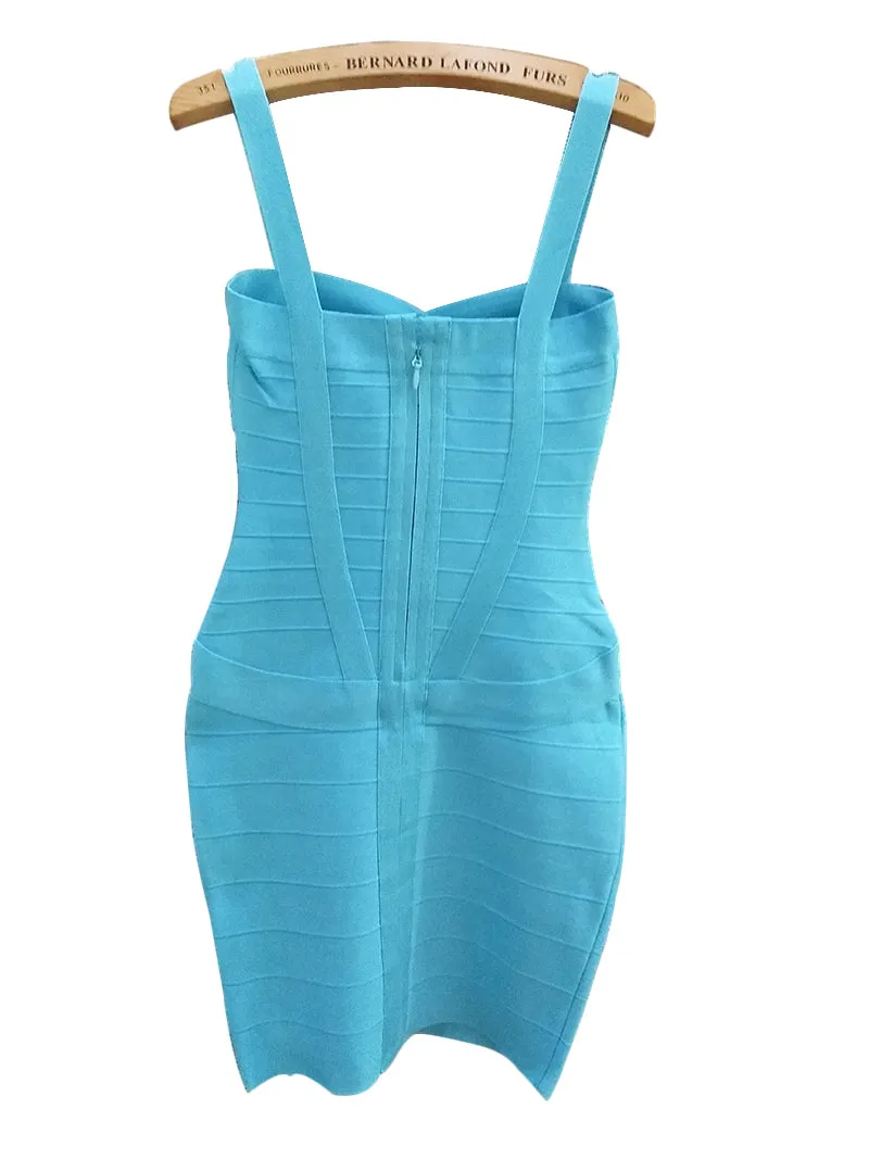 Women's Summer Sheath V-Neck Polyester Dress