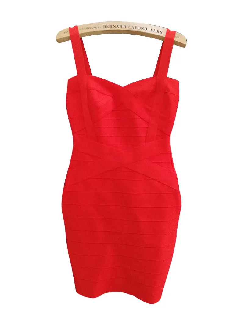 Women's Summer Sheath V-Neck Polyester Dress