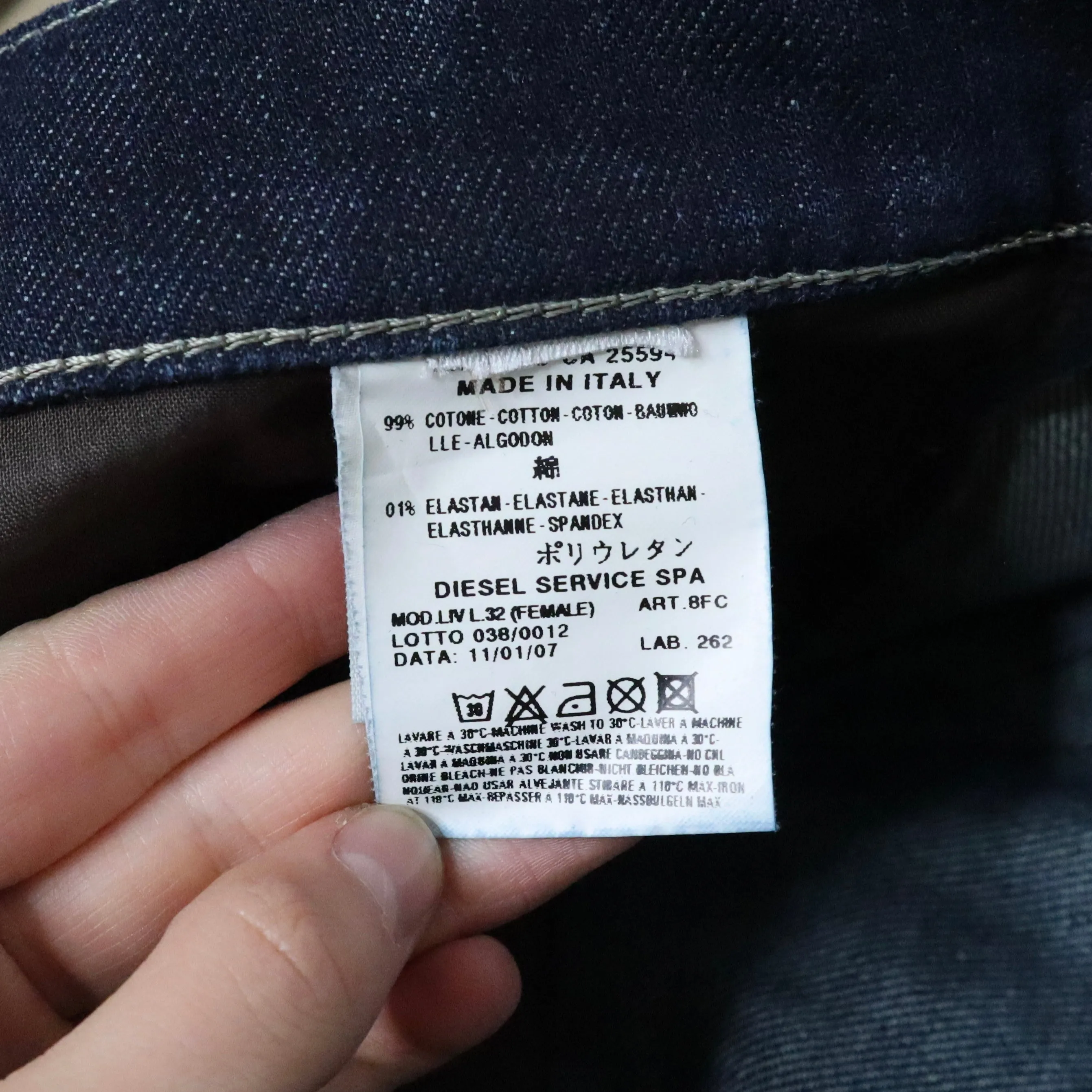 Y2K DIESEL Straight Leg Jeans (S)